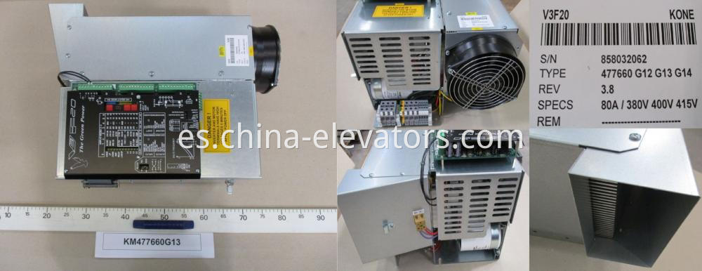 KONE Elevator V3F20 Drive KM477660G13